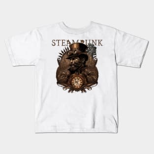 The Steampunk Top Hat Owner Kids T-Shirt